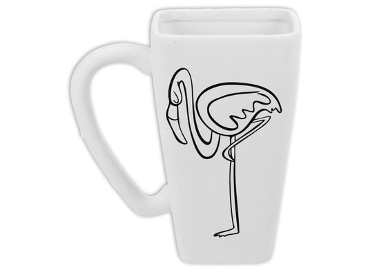 Flamingo Mug - Prelined