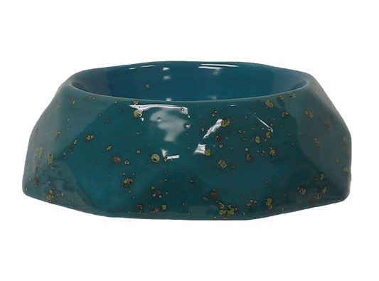 647 Faceted Pet Bowl