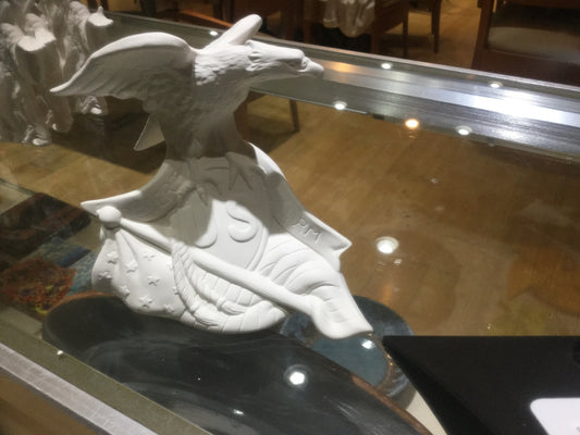 Desert storm statue