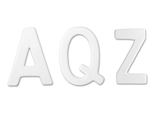 4" Single Alphabet Letters A-Z (acrylic paints only)