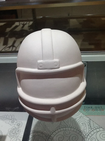 FOOTBALL HELMET BANK W/STOPPER
