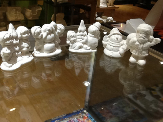 Assorted large village scenery