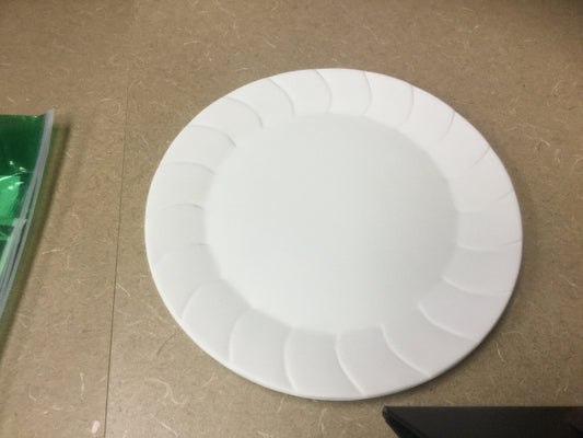 Corner salad plate