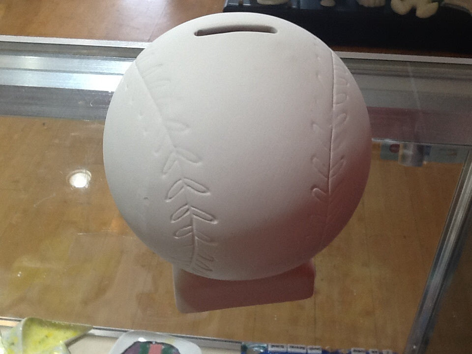 BASEBALL BANK W/STOPPER