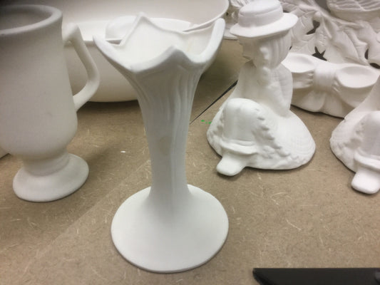 Flower petal single flower vase
