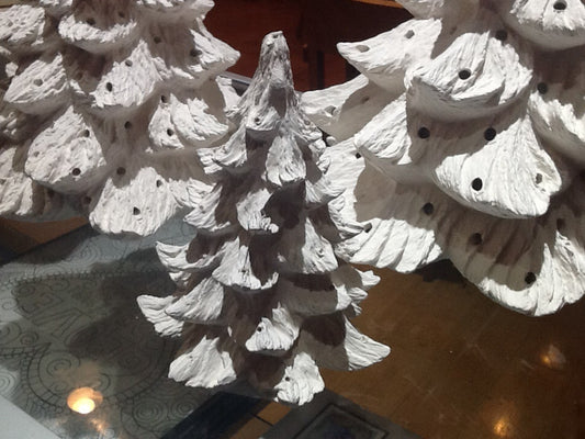 6in Pine Christmas Tree w Light holes