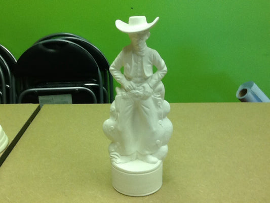 Cowboy decanter
