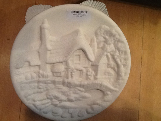 Bumpy House plate
