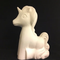 FLUFFY UNICORN FIGURINE