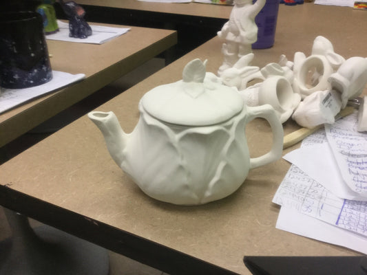 Cabbage tea pot